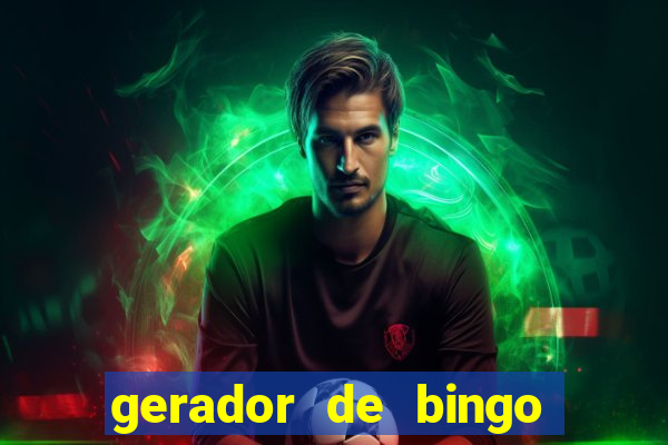 gerador de bingo cha de bebe